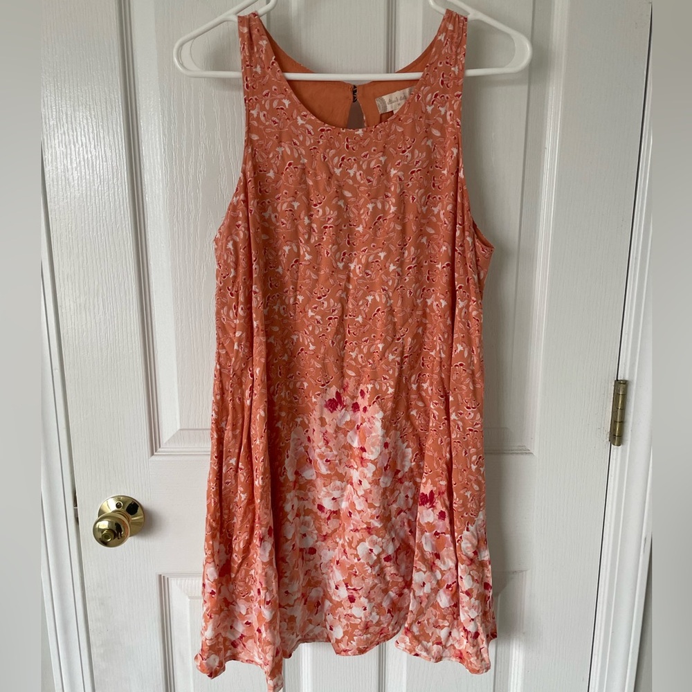 Coral Women’s Sleeveless Dress